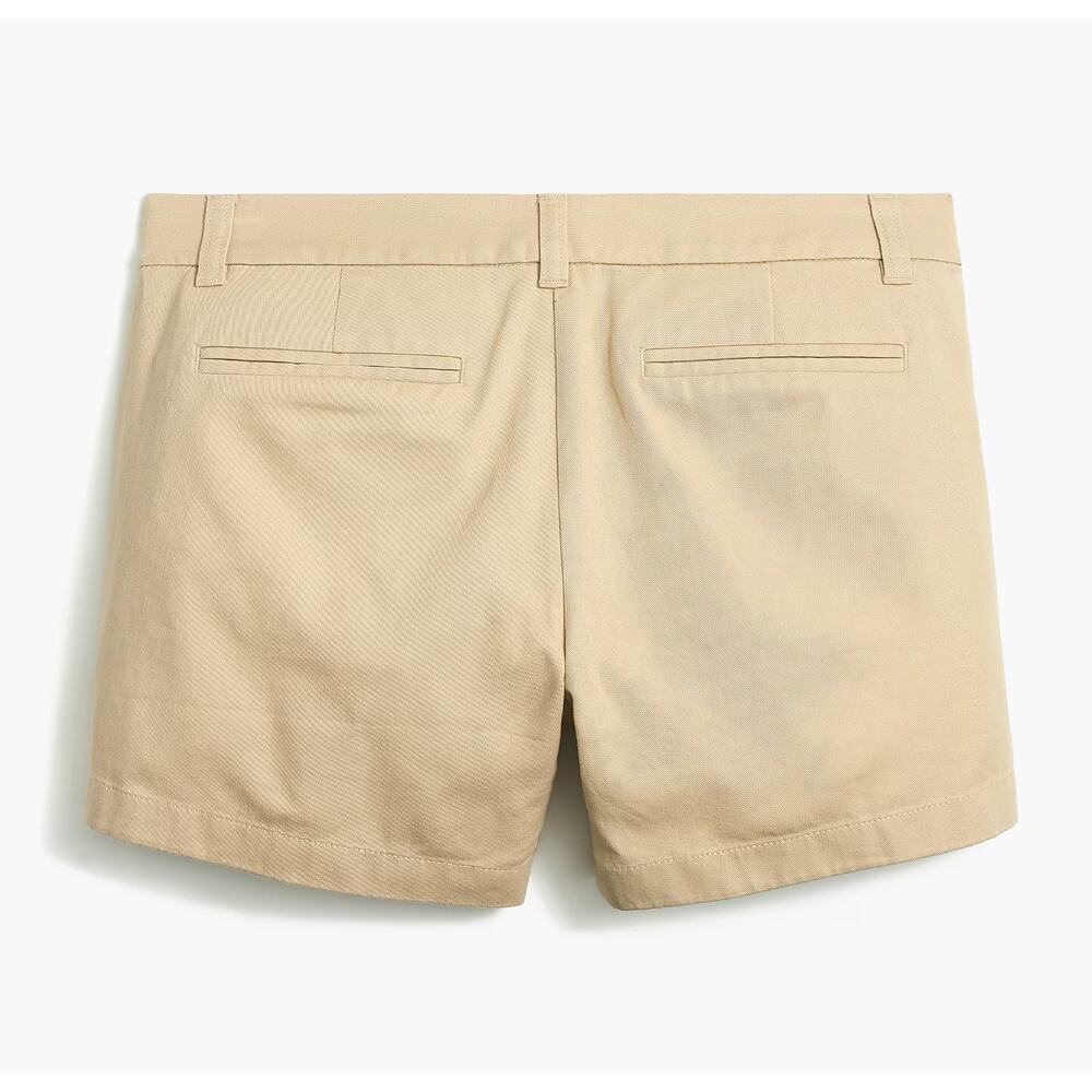 J.Crew 5" Classic Chino Short Light Khaki Preppy Coastal Vacation US 16 NWT - Picture 5 of 12